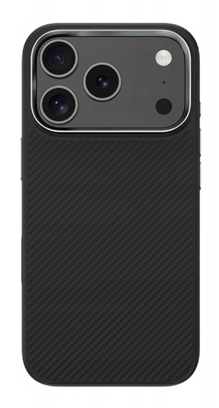 Benks iPhone 17 Pro Armor Pro Kevlar dėklas, juoda, 1 nuotrauka